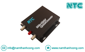 Bộ thu phát tín hiệu Video sang Quang 2 Kênh (NMC-S2V Series)