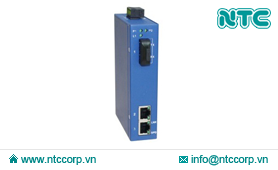 Bộ chuyển đổi quang điện công nghiệp 1 cổng quang 2 cổng TP