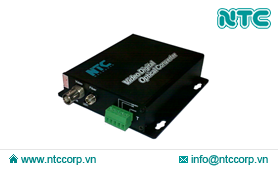 Bộ chuyển đổi Video sang quang HDTVI/CVI/AHD 1 Kênh